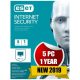 ESET Internet Security 5 eszköz / 1 év elektronikus licenc